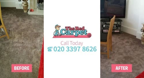 Carpet Cleaning before-after Belsize Park NW3