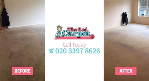 Carpet Cleaning before-after Shoreditch E2