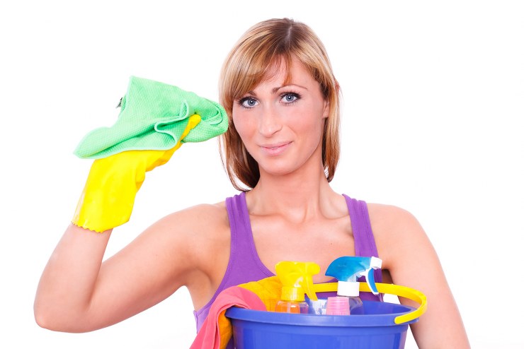 kitchen cleaning