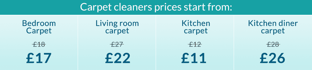 Prices for Carpet Cleaning Service in SW2